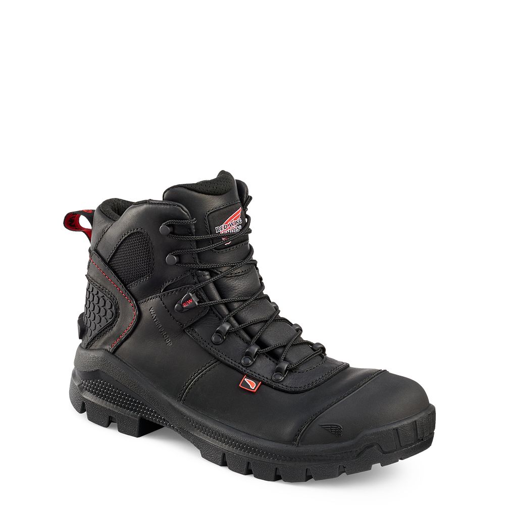 Red Wing Crv™ - Men's 6-inch Waterproof Safety Toe Boot - Click Image to Close