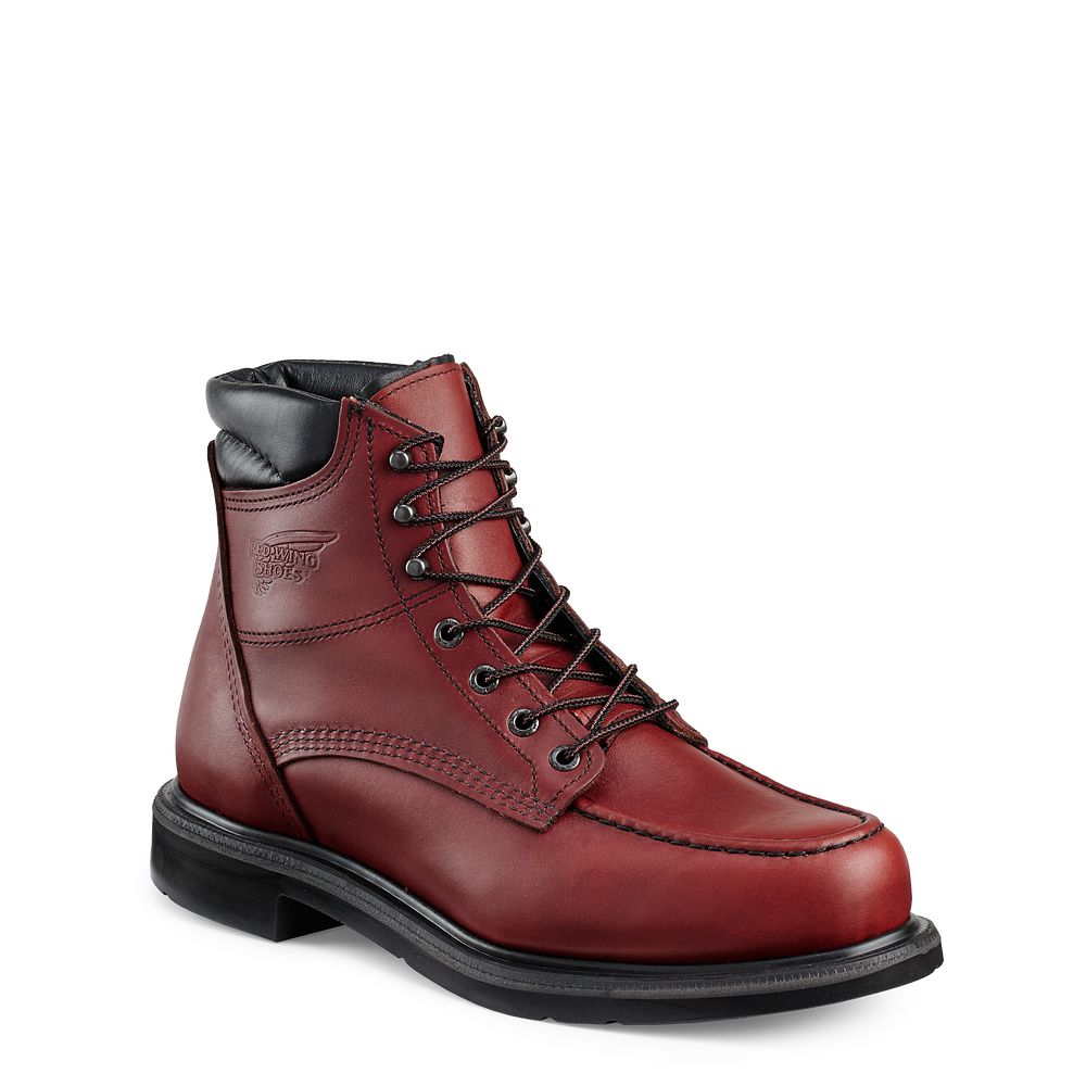 Red Wing SuperSole® - Men's 6-inch Soft Toe Boot - Click Image to Close