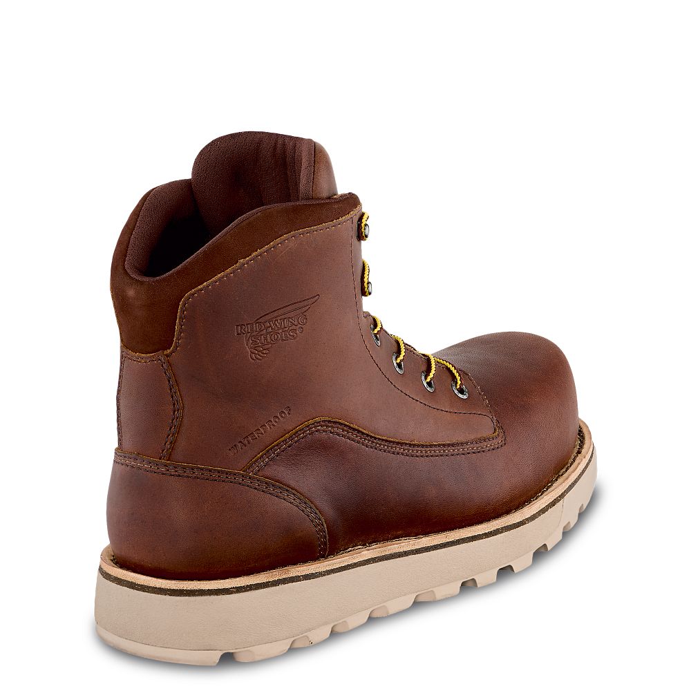 Red Wing Traction Tred Lite - Men's 6-inch Waterproof Safety Toe Boot