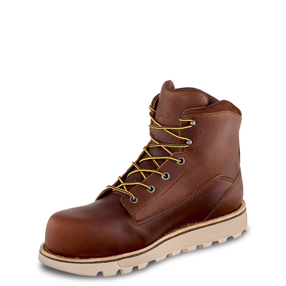 Red Wing Traction Tred Lite - Men's 6-inch Waterproof Safety Toe Boot