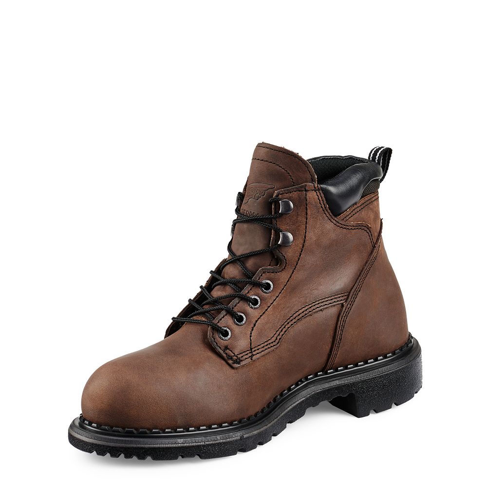 Red Wing SuperSole® - Men's 6-inch Waterproof Safety Toe Metguard Boot