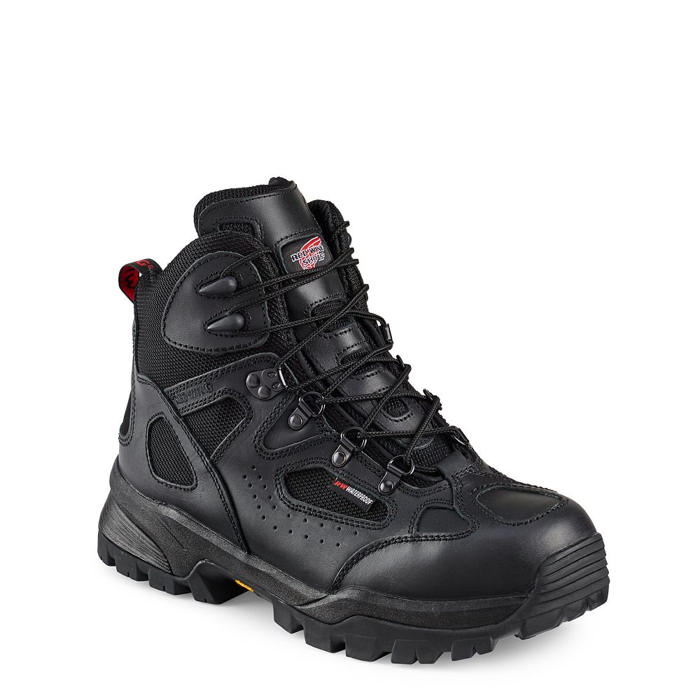 Red Wing TruHiker - Men's 6-inch Waterproof Safety Toe Hiker Boot - Click Image to Close