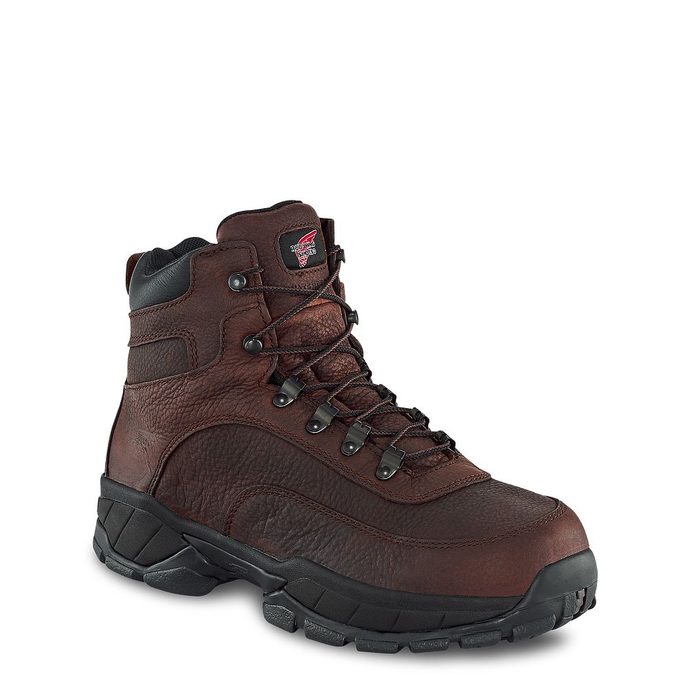 Red Wing TruHiker - Men's 6-inch Waterproof Soft Toe Hiker Boot - Click Image to Close