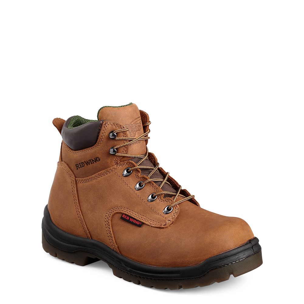 Red Wing King Toe® - Men's 6-inch Safety Toe Boot - Click Image to Close