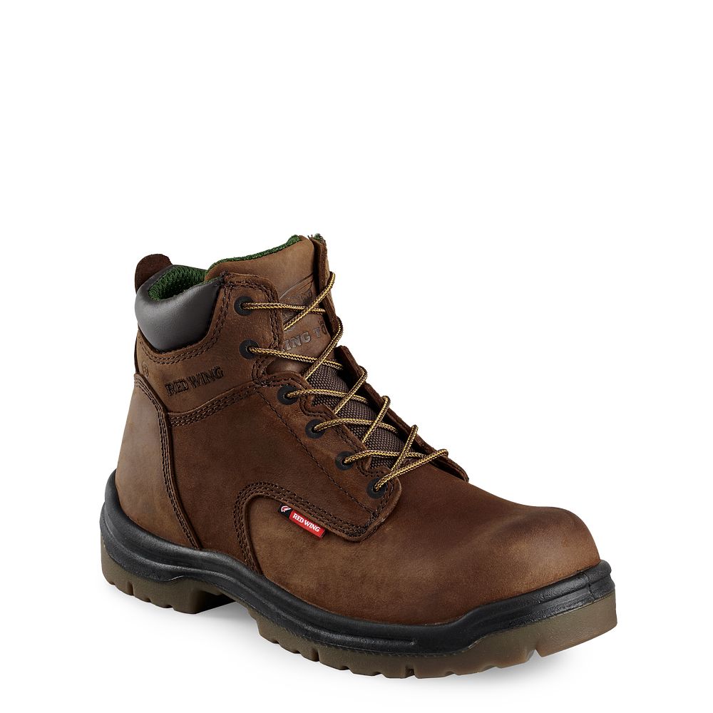 Red Wing King Toe® - Men's 6-inch Safety Toe Boot - Click Image to Close