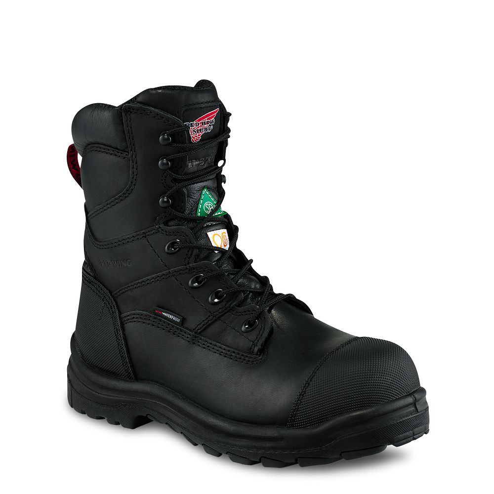 Red Wing King Toe® - Men's 8-inch Waterproof CSA Safety Toe Boot - Click Image to Close