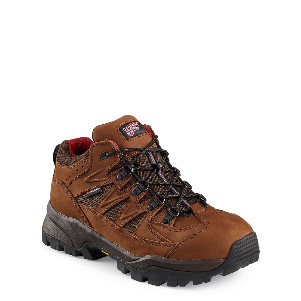 Red Wing TruHiker - Men's 3-inch Waterproof Safety Toe Hiker Boot - Click Image to Close