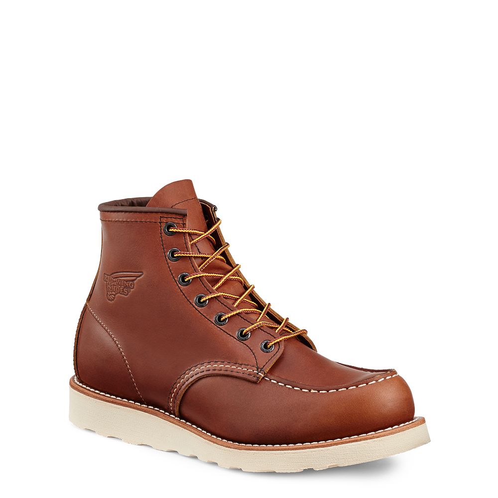 Red Wing Traction Tred - Men's 6-inch Soft Toe Boot - Click Image to Close