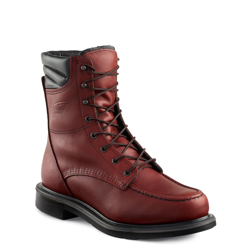 Red Wing SuperSole® - Men's 8-inch Soft Toe Boot - Click Image to Close