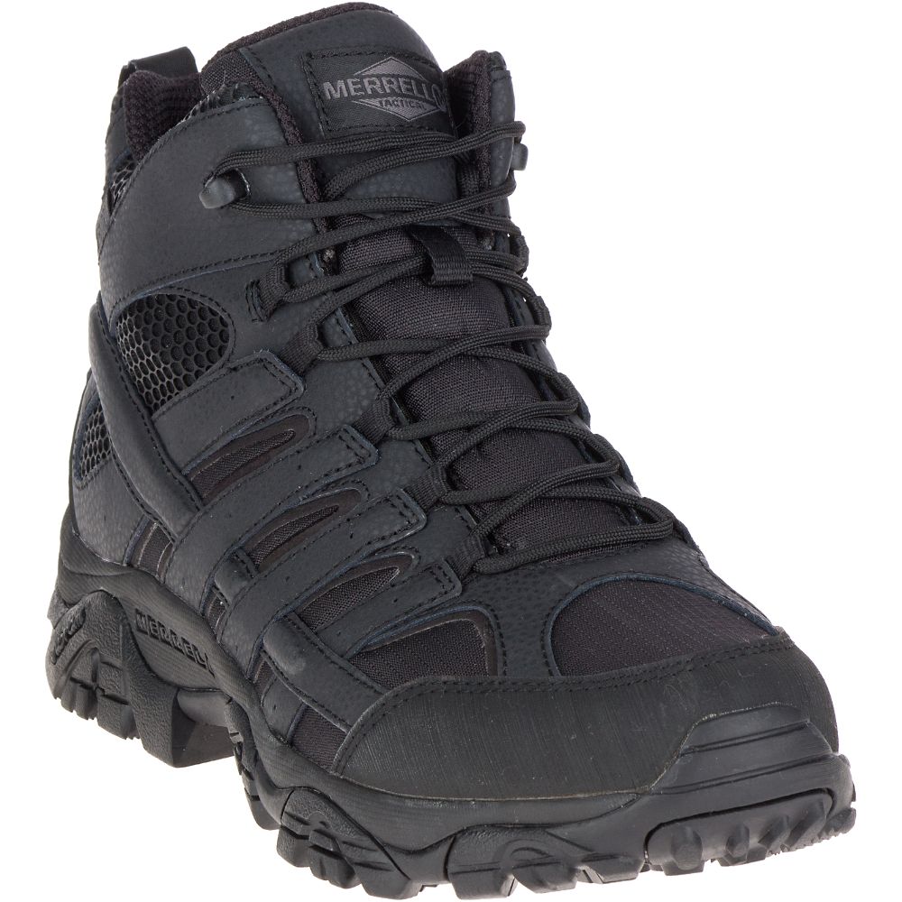 Merrel Moa Mi TacticaWaterproo Boots Black