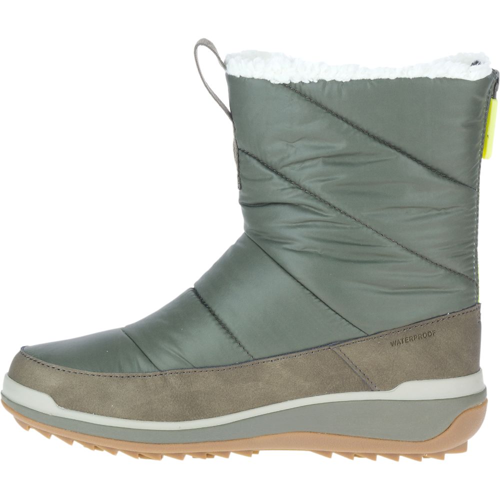 Merrel Snowcree Spor Mi Zi PolaWaterproo Olive