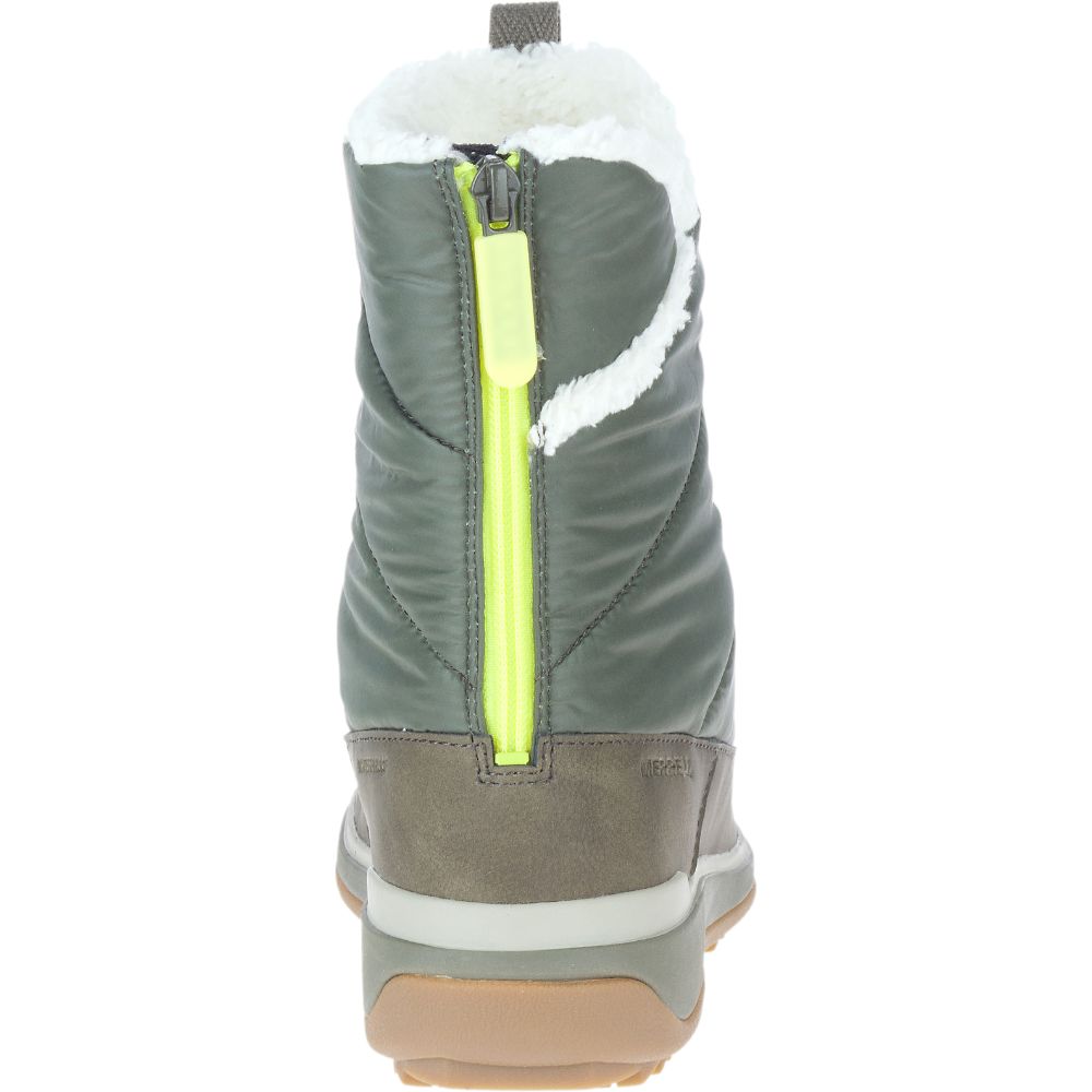 Merrel Snowcree Spor Mi Zi PolaWaterproo Olive